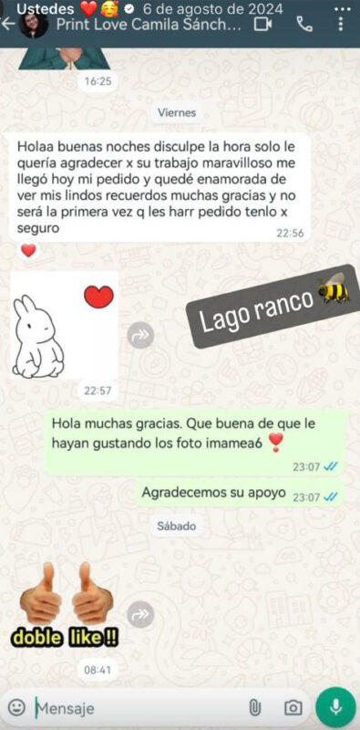 Review WhatsApp – Lago Ranco